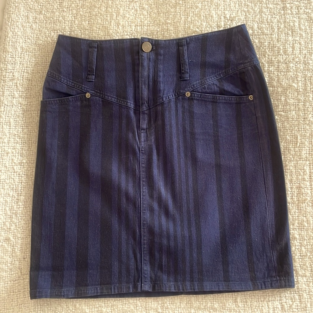 Marc Jacobs Striped Mini Skirt